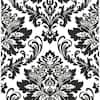 black Damask Adhesive Vinyl Sheet – Vinyl Boutique Shop