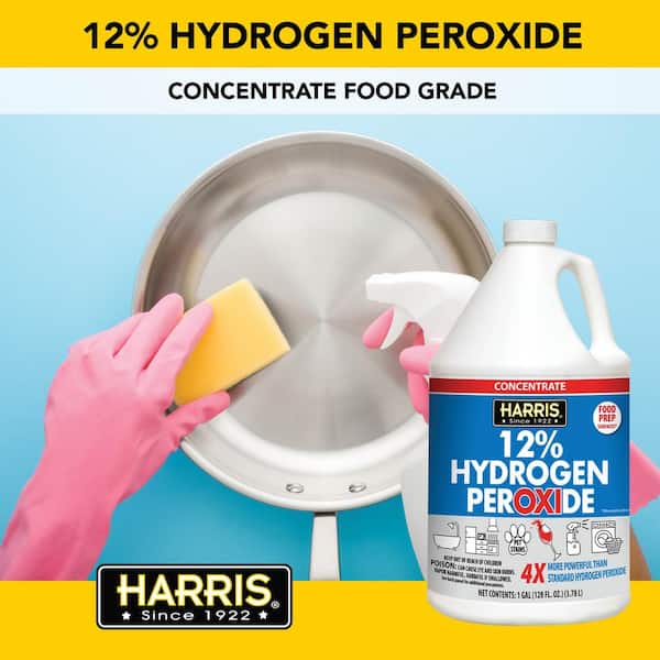 Harris - 128 oz. 12% Hydrogen Peroxide All Purpose Cleaner