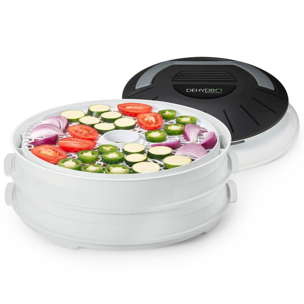 Presto Dehydro White Expandable Electric Food Dehydrator