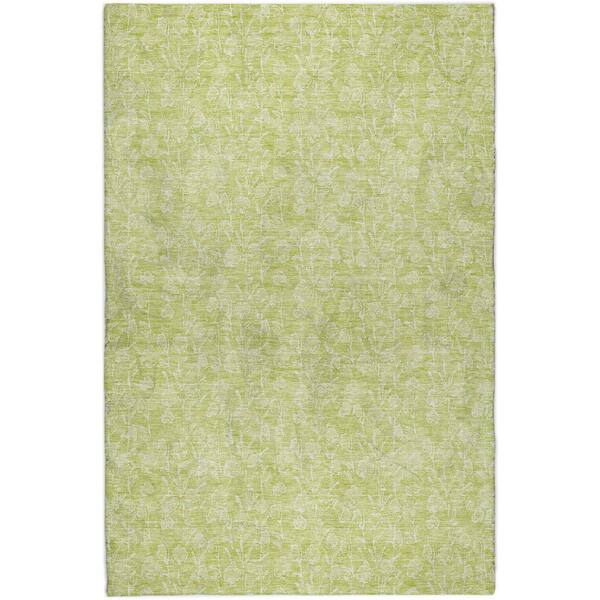 Dream Shag Premium Machine Washable Abstract ADS691 Lilac 5 ft. x 7 ft. 6 in. Area Rug