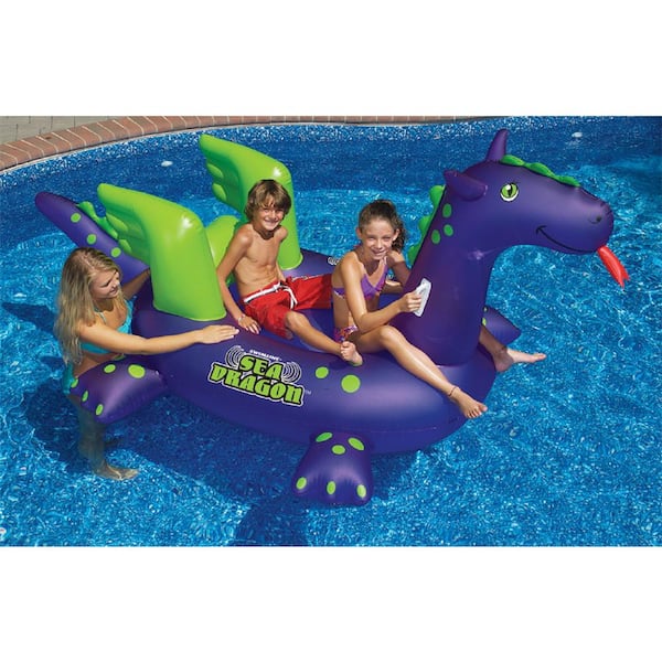 Swimline 49" Giant Ice Cube Swimming Pool Inflatable Float 2 Pack 
