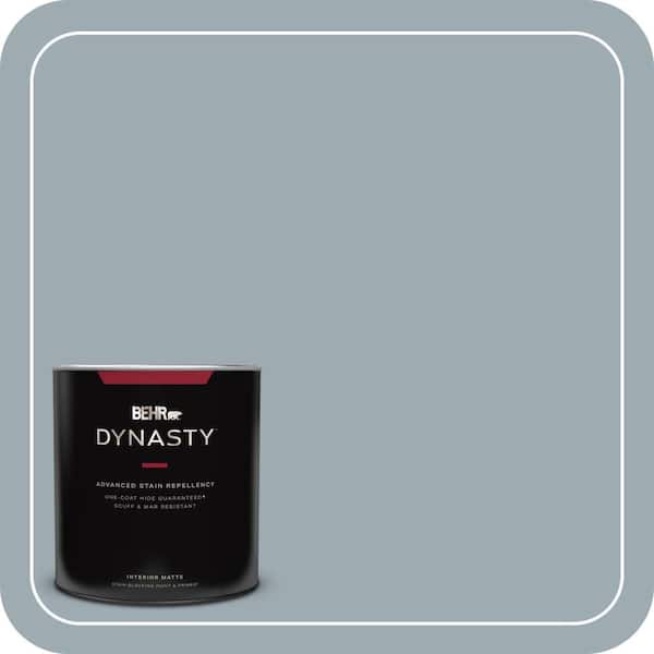 BEHR DYNASTY 1 qt. #ECC-30-1 Pelican Bay Matte Interior Stain-Blocking Paint and Primer