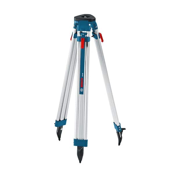 Bosch 63 in. Aluminum Tripod for Rotary Laser Level with Quick Clamp and Shoulder Strap
