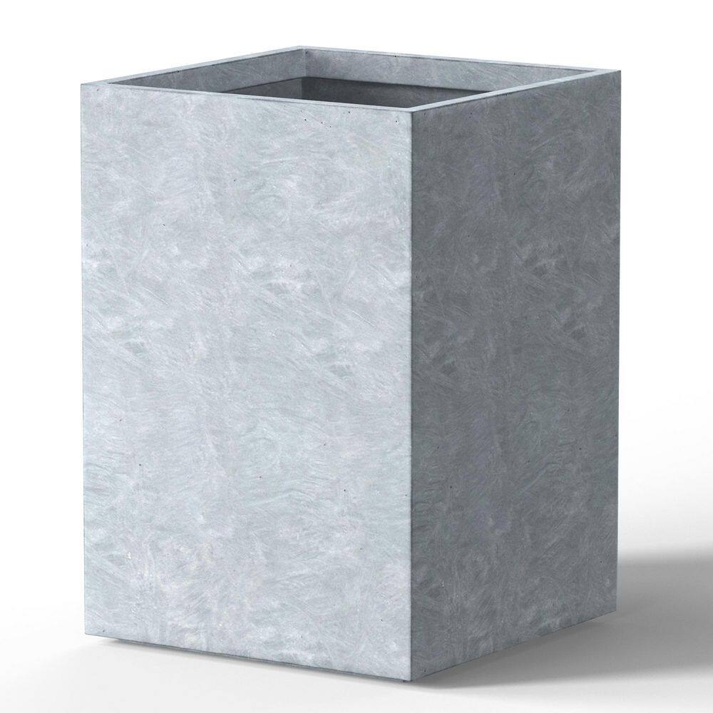 13.5 in. Large Soft Slate(Enhanced Core) Concrete Rectangular Planter / Pot with Drainage Holes price history on PriceWatchPro
