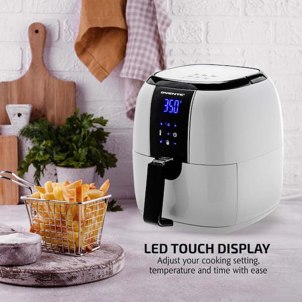 Deals 🎁 Presto® CoolDaddy® Cool-Touch Deep Fryer With Removable Bucket, 2  Qt. - White White 🤩