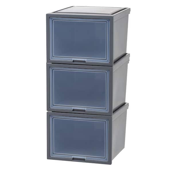 IRIS 15.63 in. W x 11.65 in. H Single Stackable Deep Box Drawer in