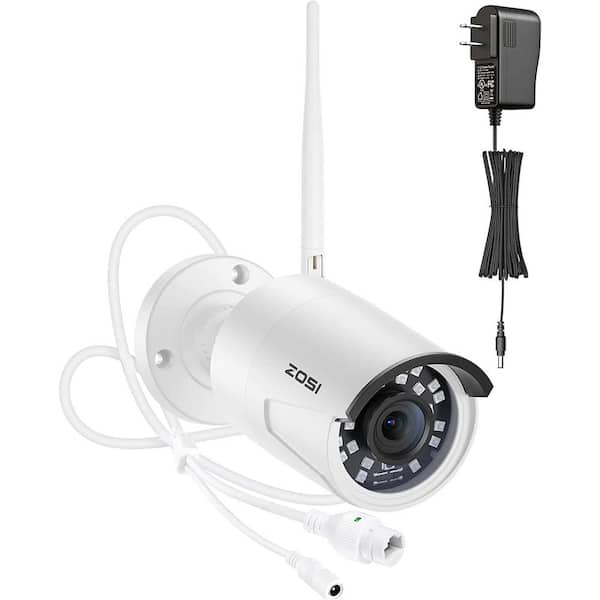 ZOSI Wired 3MP Outdoor Home Security Camera, 365° Pan and Tilt