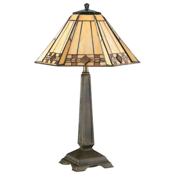 Kenroy Home Willow 20 in. Bronze Accent Lamp