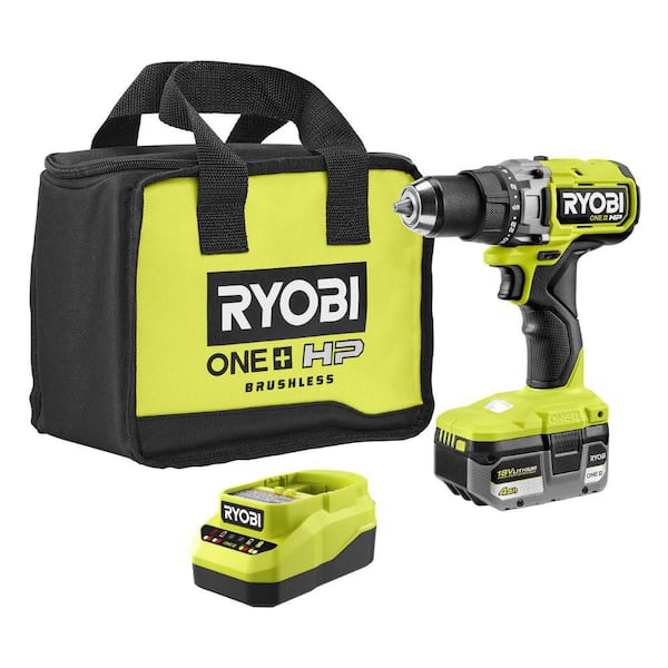 ONE+ HP 18V Brushless Cordless 1/2 in. Drill/Driver Kit with 4.0 Ah Battery, Charger, and Bag