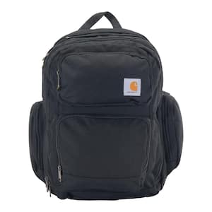 19.69 in. 35L Triple-Compartment Backpack Black OS