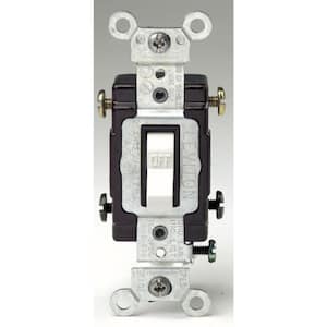 Leviton 60 Amp 600 Volt Industrial Grade Double Pole Single Phase AC Manual  Motor Controller Toggle Switch - Black MS602-BW - The Home Depot