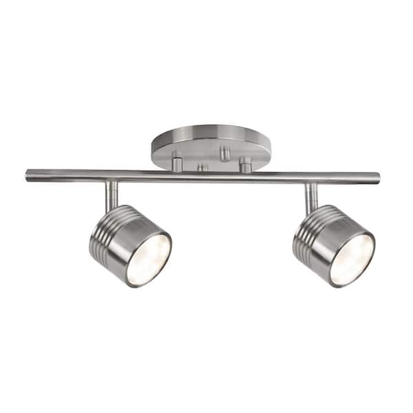 Kuzco Lyra 15 in. 1 Light 11-Watt Brushed Nickel Integrated LED Track Light