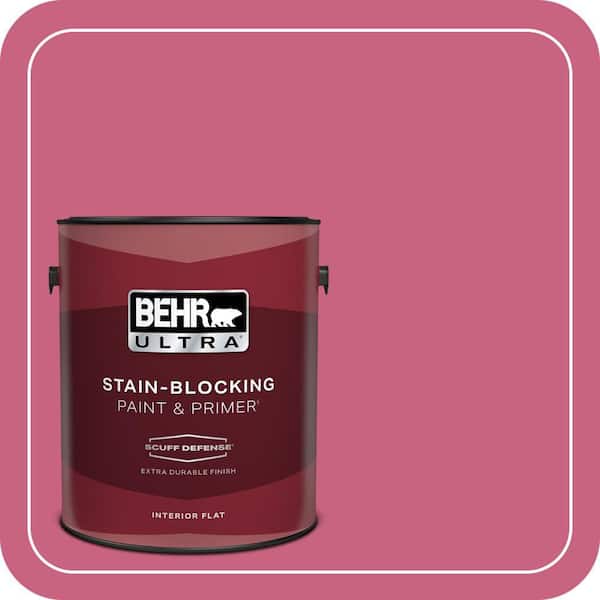 BEHR ULTRA 1 gal. #P130-6 Ballerina Tutu Extra Durable Flat Interior Paint & Primer