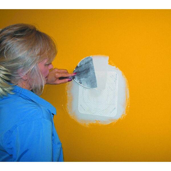 Strait Flex 8 In X 8 In Large Drywall Perma Patch Pp 100 The Home Depot Strait Flex 8 In X 8 In Large Drywall Perma Patch Pp 100 The Home Depot