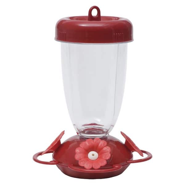 Hummingbird 16 oz. Plastic Nectar Bird Feeder 4-Ports