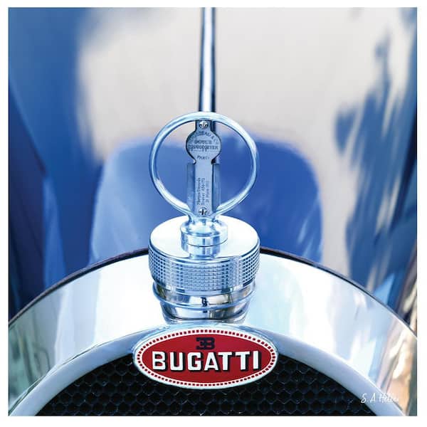 VENICE BEACH Collections Classic Bugatti by Steven a Heller 1-Piece Unframed Canvas Drawing Print 30 in. x 30 in.