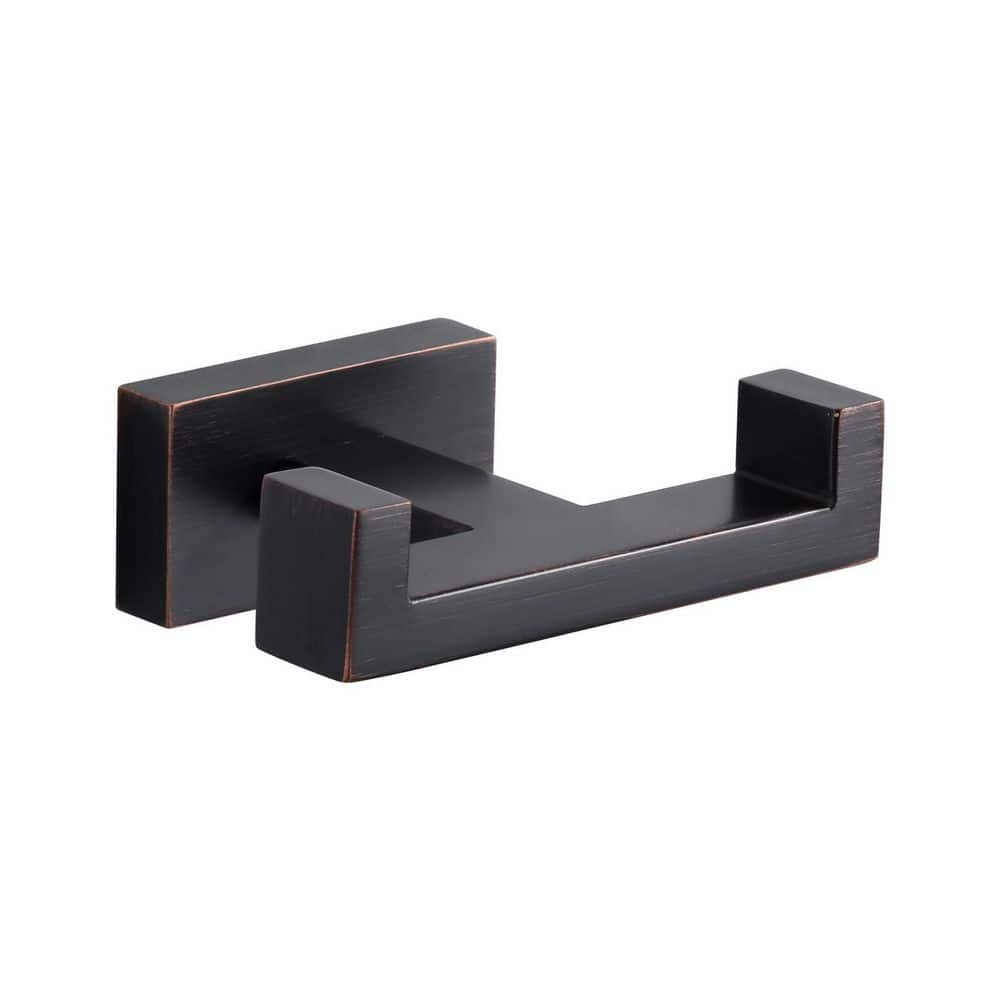 SUS304 Stainless Steel Knob Double Robe/Towel Hook Bath Towel Hook Wall Mounted Coat Rack in Oil Rubbed Bronze price history on PriceWatchPro