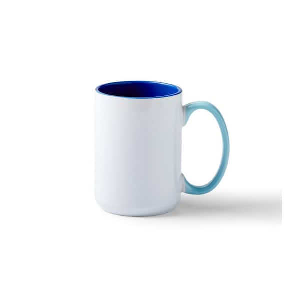 Cricut 15 oz. Ocean Beveled Ceramic Mug Blank (1 ct)