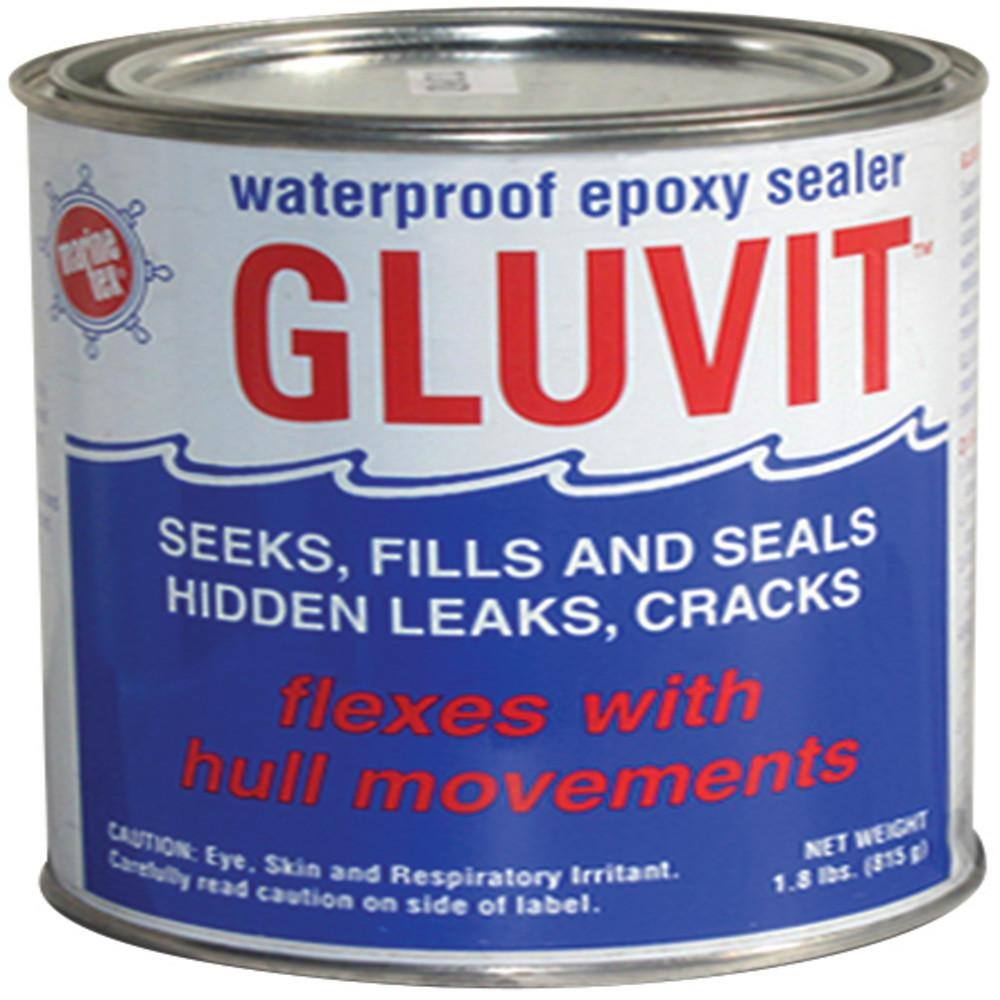 Marine Tex Gluvit Waterproof Epoxy Sealer 2 Lbs RM330K The Home Depot