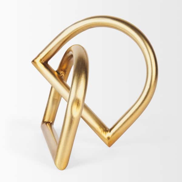 Mercana Locke Large Gold Metal Decorative Object