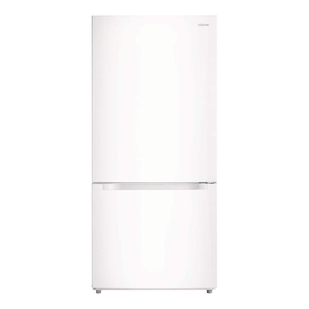 30 in. 18.7 cu. ft. Standard-Depth Bottom Freezer Refrigerator in White price history on PriceWatchPro