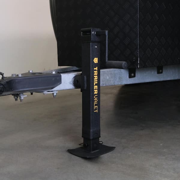 Trailer Valet JX Series 7000 LB Drill-Powered Jack with Side Crank