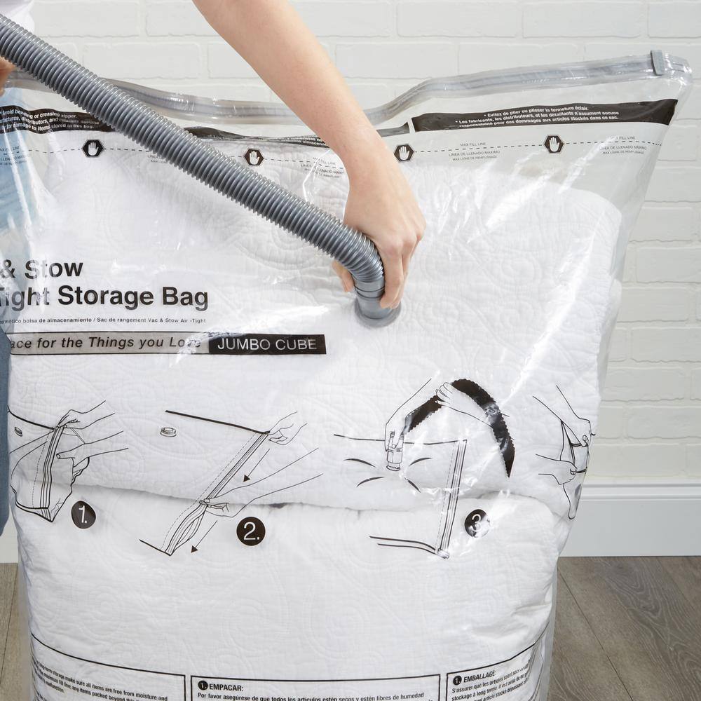 Airtight Jumbo Vacuum Storage Bags for Bedding and Clothes