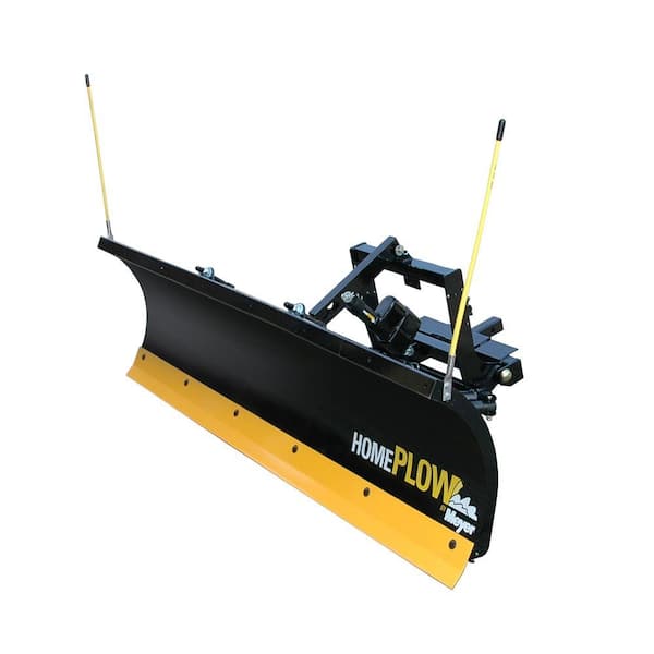 Home Plow by Meyer 80 in. x 22 in. Residential Electric Auto Angle Snow Plow
