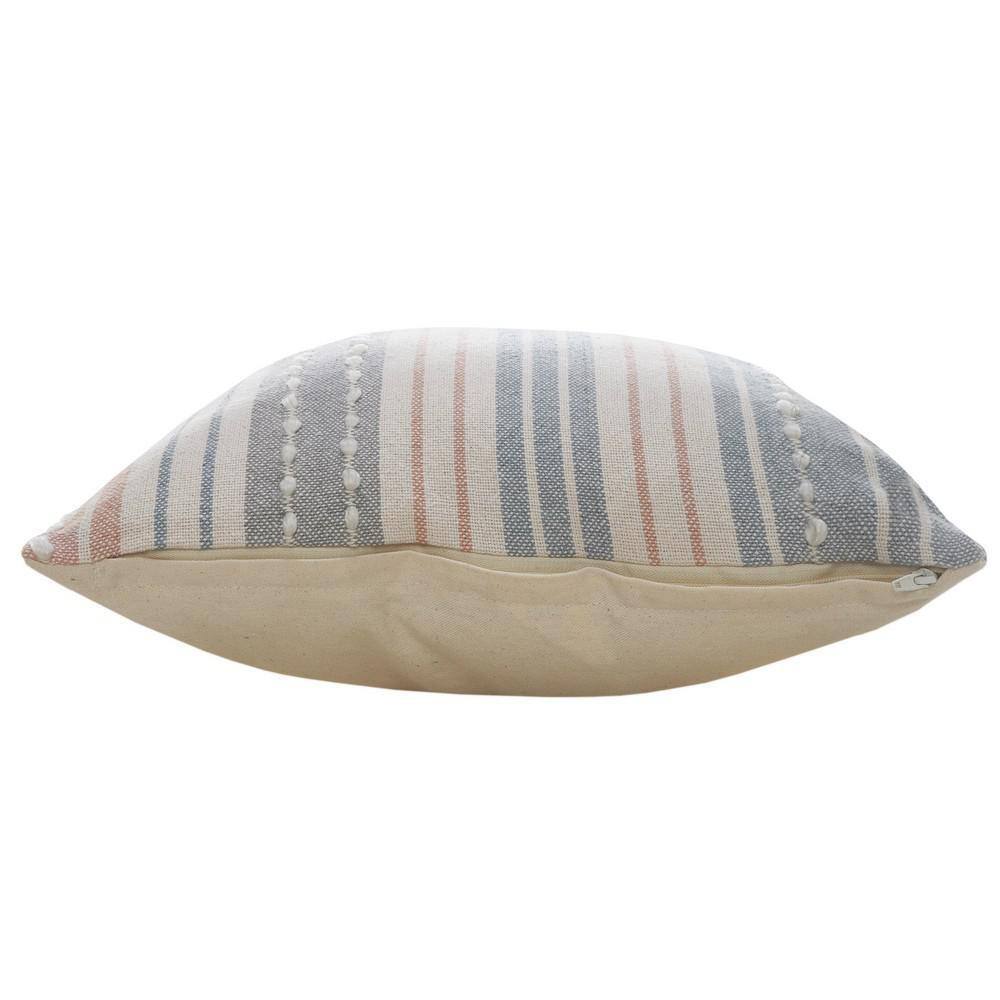 Rajani Home Sophiia Striped Cotton Throw Pillow