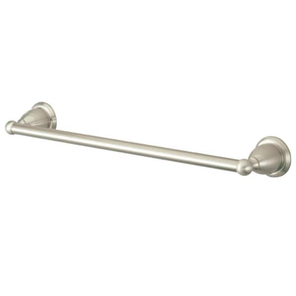 Kingston Brass Heritage 18 in. Wall Mount Towel Bar in Brushed Nickel