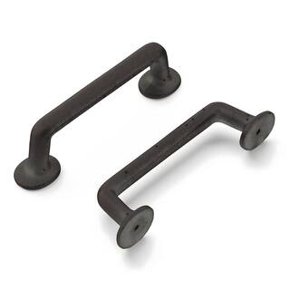 Maniglia Per Mobili Hickory Hardware Southwest Lodge | Finitura Colonial Black | Interasse 3-1/4" (8,3 Cm) | Stile Country
