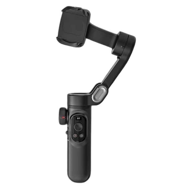 Professional 3-Axis Gimbal Stabilizer with RGB Fill Light Extension Rod OLED Display Wireless Charging for iPhone's