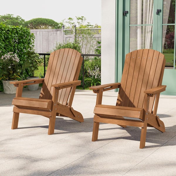Livewood Outdoor Adjustable Reclining Pastic Foldable Adirondack