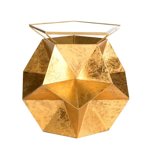SAFAVIEH Iona Gold Side Table