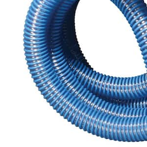 20 ft. Blue PVC Flexible Short Shank Pool Hose