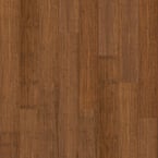 Waterproof Core Aged Amber 1/4 in. T x 5-9/16 in. W x 36-1/4 in. L Wide Click Engineered Bamboo Flooring