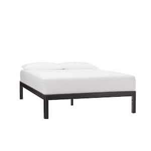 Black Metal Queen Bed Frame (60 in W. X 14 in H.)