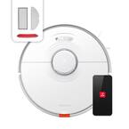 S7-WHT Robot Vacuum with Sonic Mopping, LiDAR Navigation, Bagless, Washable Filter, Multisurface in White