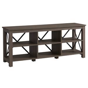 Sawyer 58 in. Alder Brown TV Stand Fits TV's up to 65 in.