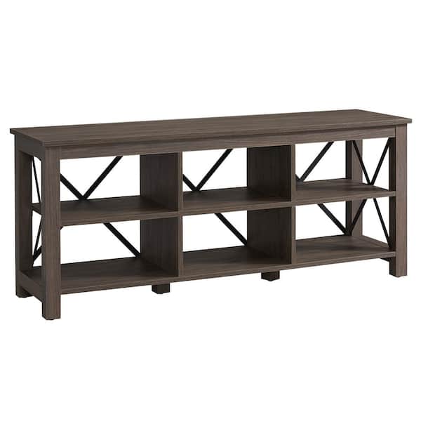 Meyer&Cross Sawyer 58 in. Alder Brown TV Stand Fits TV's up to 65 in.