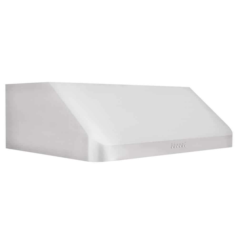 36" Brushed Stainless Steel Convertible Under Cabinet Range Hood
