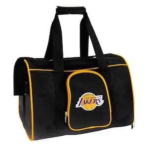 NBA Los Angeles Lakers Pet Carrier Premium 16 in. Bag in Yellow