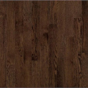 Take Home Sample - American Originals 5 in. W x 7 in. L Barista Brown Oak Solid Hardwood Flooring