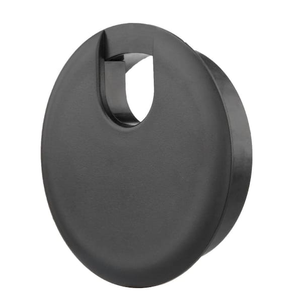 Black 180 903 5 cm Furniture Hole Cover 4 Pack Commercial Electric 2 in 