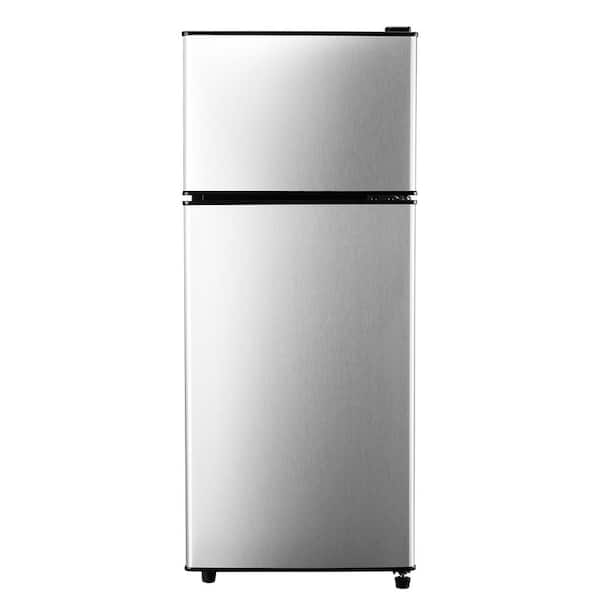 JEREMY CASS 4 cu. ft. Mini Refrigerator with 1.2 cu. ft. Top Door
