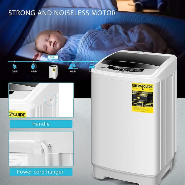 Panda Portable Washing Machine 10 LBS Capacity, Fully Automatic