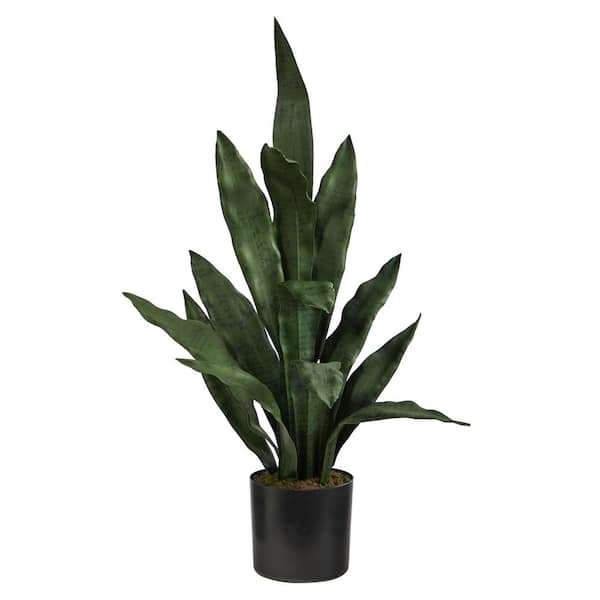 Nearly Natural 2 ft. Sansevieria Artificial Plant