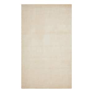 Lodhi Contemporary Solid Sepia 8 ft. x 10 ft. Hand-Knotted Area Rug