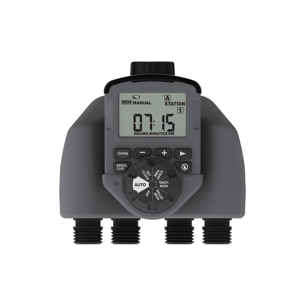 Orbit 4 Integrated Watering, Timers For Garden Watering Systems