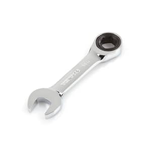 1/2 in. Stubby Ratcheting Combination Wrench